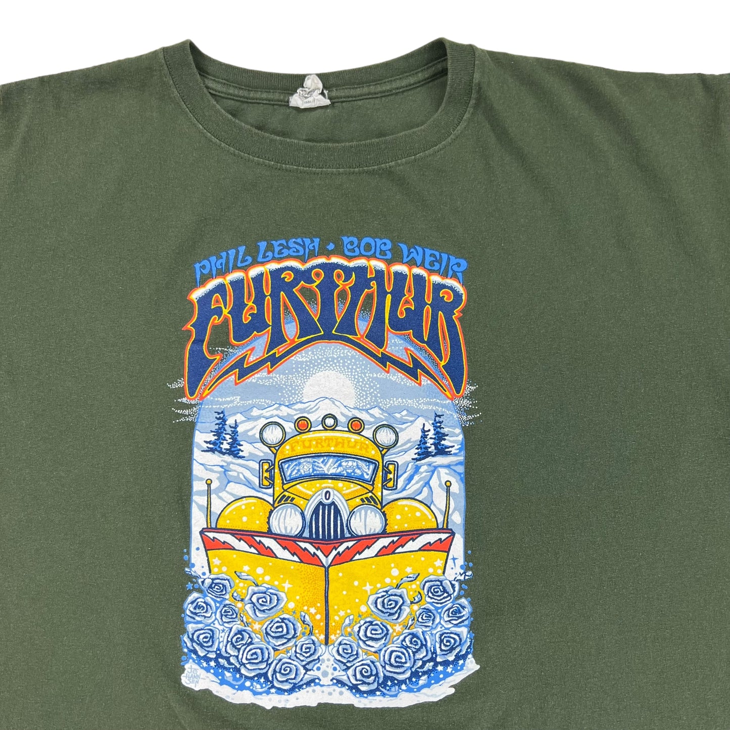 2011 Furthur Bob Weir Phil Lesh Grateful Dead band tee (XL)