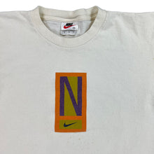 Load image into Gallery viewer, Vintage 90s Nike mini graphic logo tee (M)