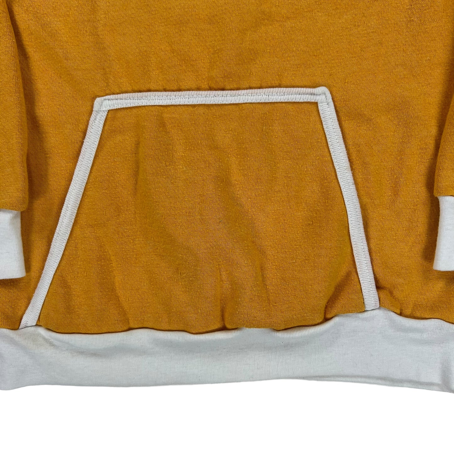 Vintage 70s yellow pocket crewneck (S)