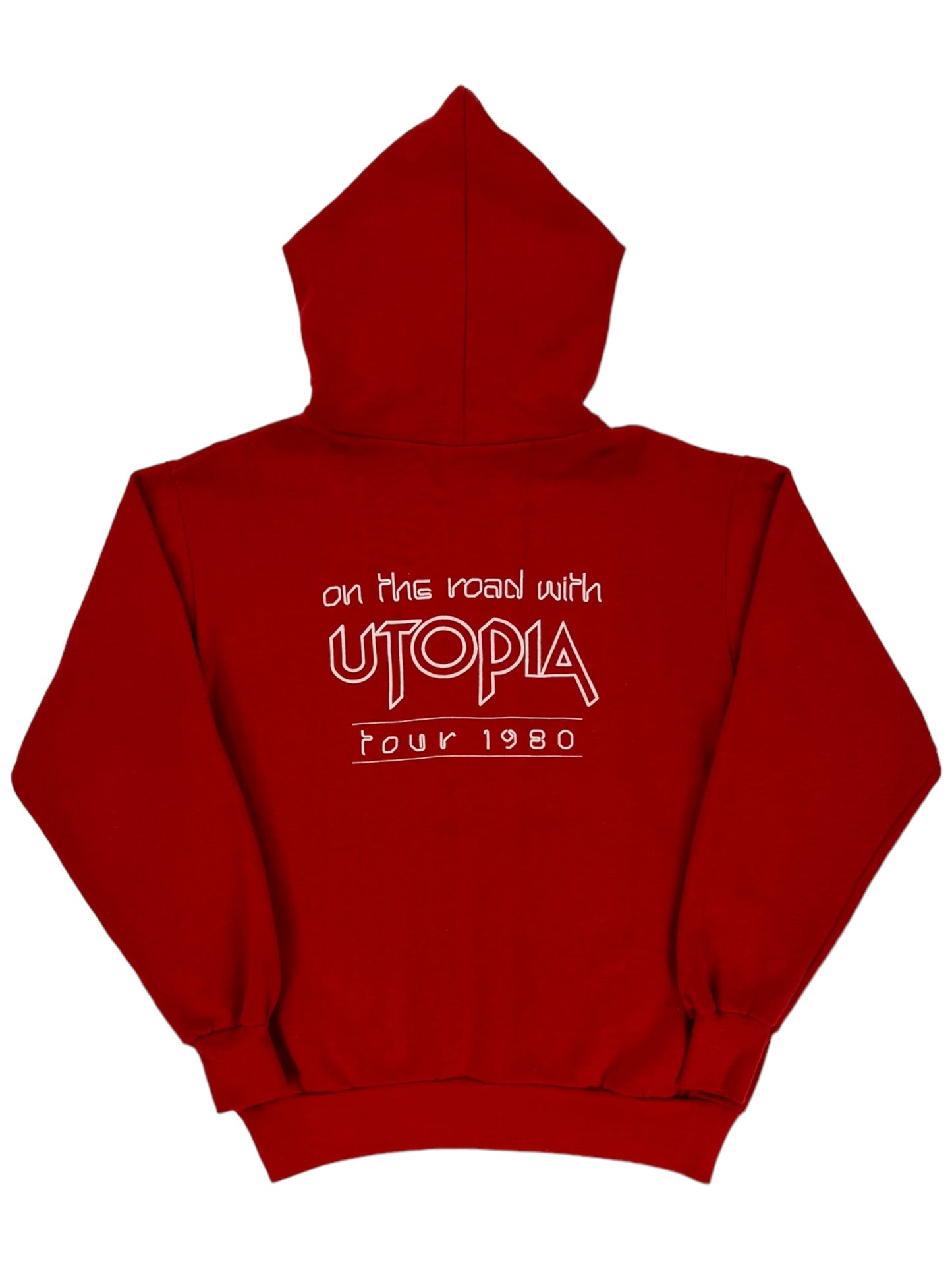 Vintage 1980 UTOPIA on the road tour hoodie (L)