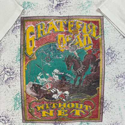 Vintage 1991 Grateful Dead Without a Net all over print lot tee (L)