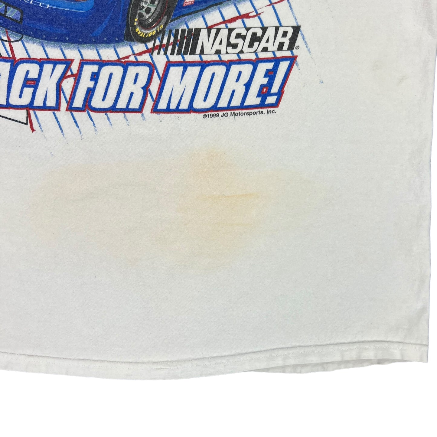 Vintage 1999 NASCAR Jeff Gordon Pepsi racing tee (XL)