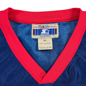 Vintage 90s Starter New England Patriots jumbo all over print NFL jersey (XL)