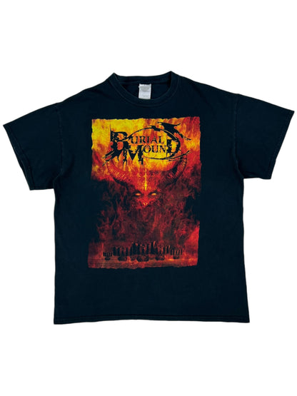 Y2K Burial Mound heavy death metal band tee (L)