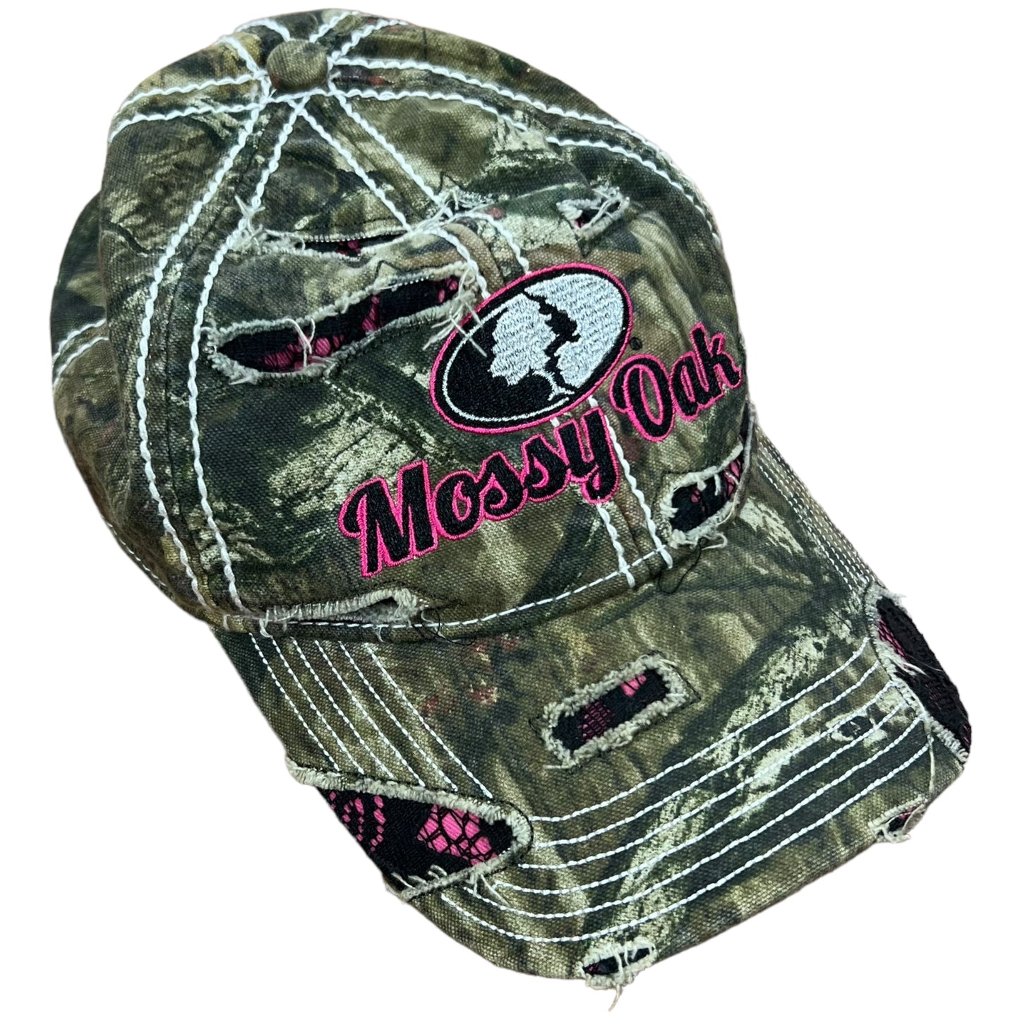 Vintage Y2K Mossy Oak camo women’s StrapBack hat