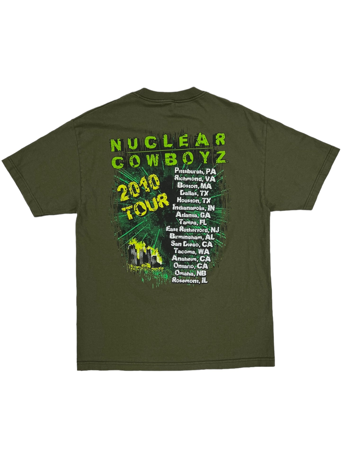 2010 Nuclear Cowboyz bike tee (L)