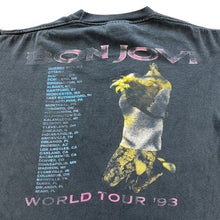 Load image into Gallery viewer, Vintage 1993 Brockum Bon Jovi Keep The Faith tour band tee (M/L)
