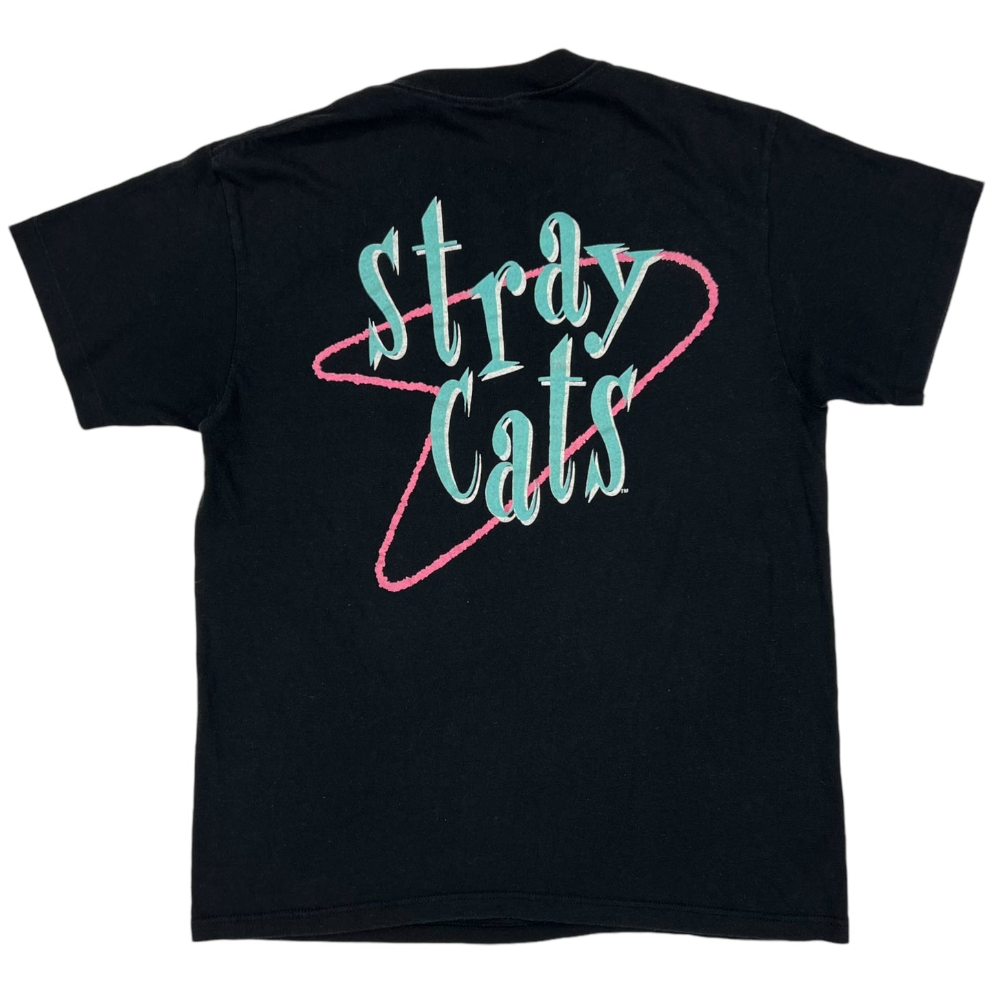 Vintage 1989 Stray Cats band tee (M)