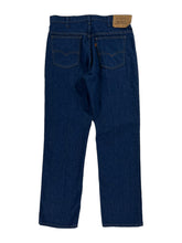 Load image into Gallery viewer, Vintage 90s Levi’s 509 orange tab dark wash denim jeans (34x32)