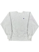 Load image into Gallery viewer, Vintage 90s Champion Reverse Weave Heather grey USA crewneck (L)