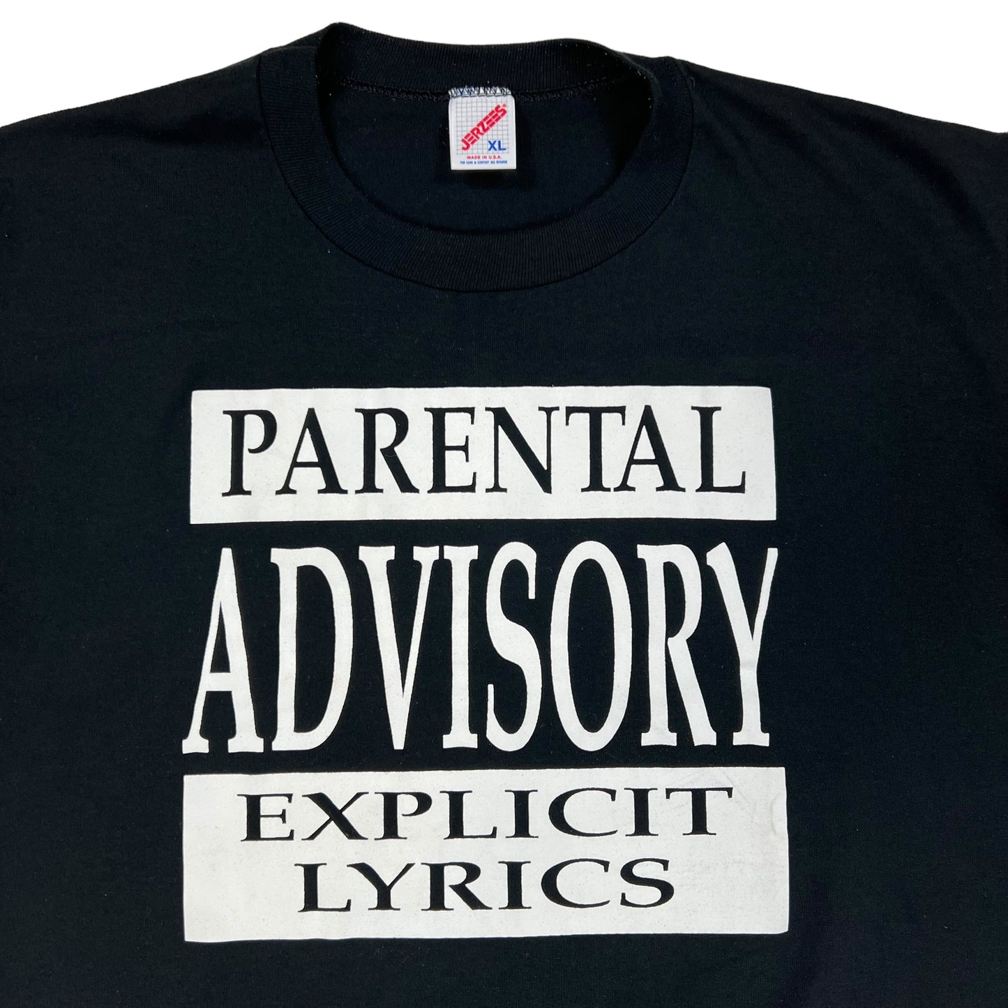 Vintage 90s Parental Advisory Explicit Lyrics tee (XL)