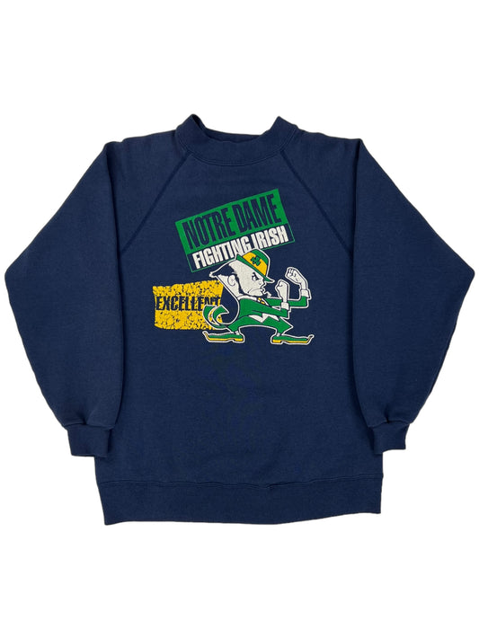 Vintage 90s Notre Dame Fighting Irish youth crewneck (L)