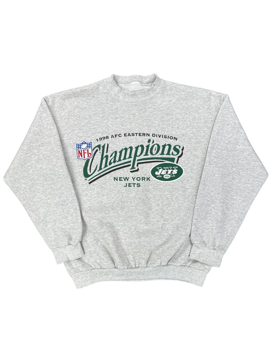 Vintage 1998 New York Jets AFC division champs crewneck (L)