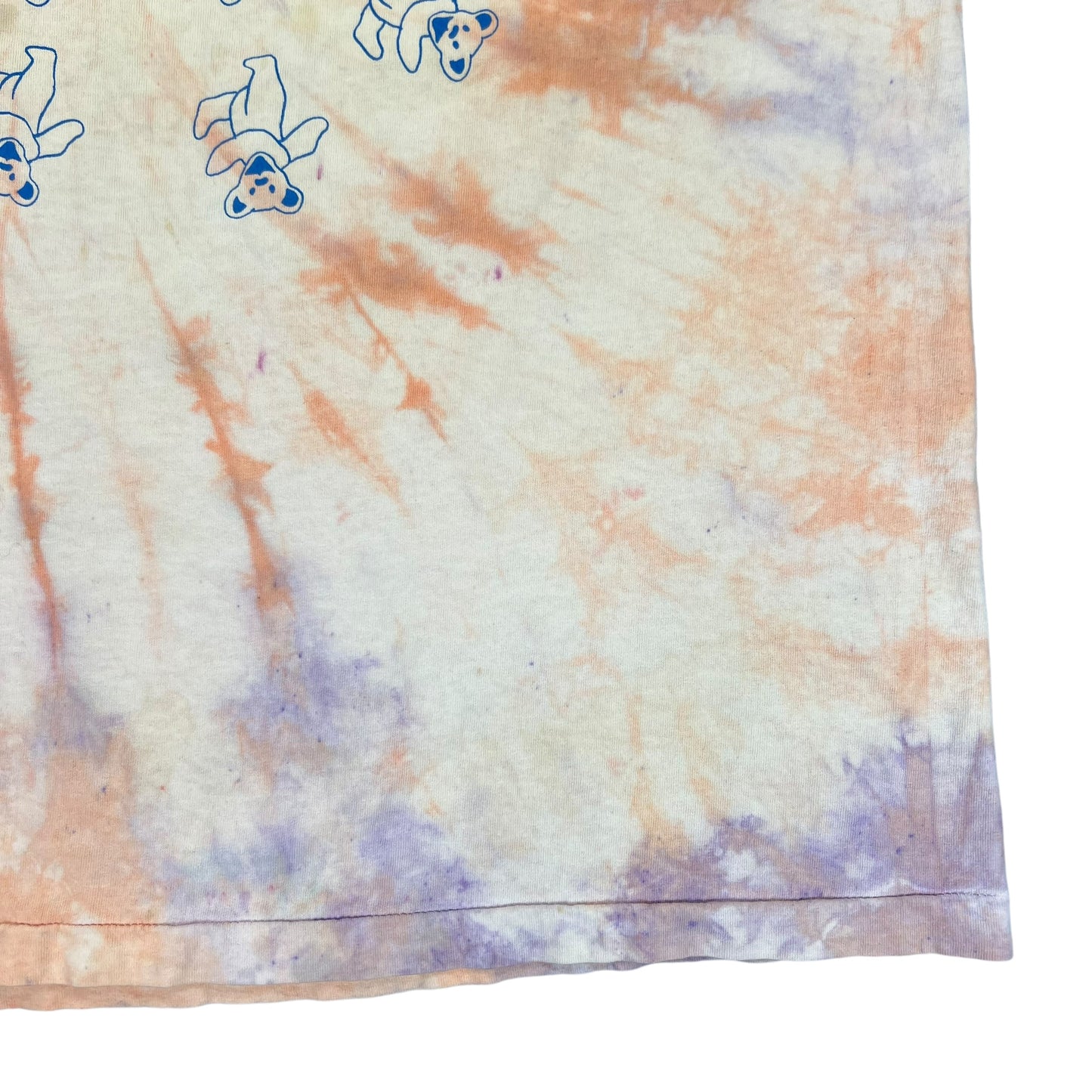 Vintage 1992 Grateful Dead marching bears tie dye NJ district tee (XL)