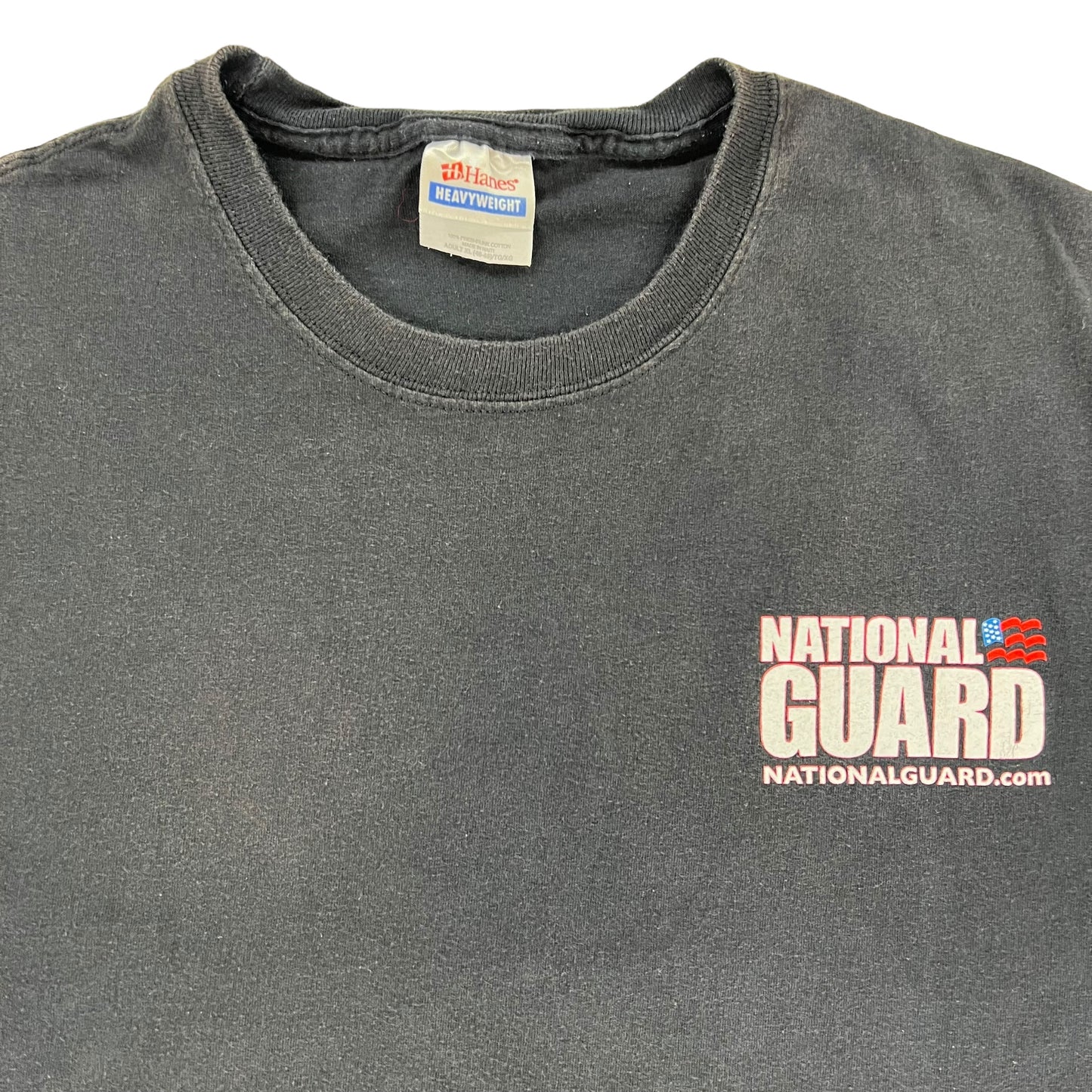 Vintage Y2K NASCAR National Guard Racing tee (XL)