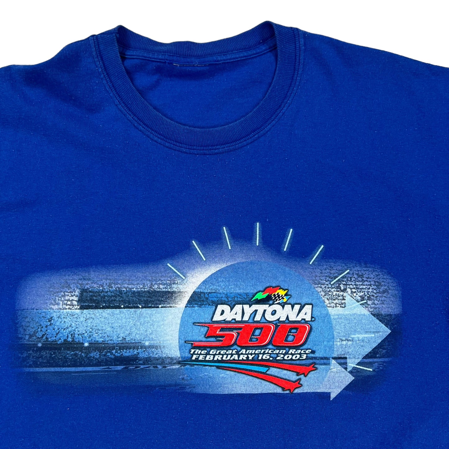 Vintage 2003 NASCAR Daytona 500 racing tee (XL)