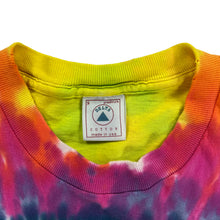 Load image into Gallery viewer, Vintage 90s Smiley face tie dye tee (S)
