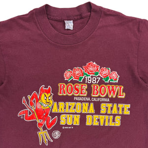 Vintage 1987 Arizona State Sun Devils Rose Bowl tee (M)