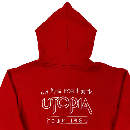 Vintage 1980 UTOPIA on the road tour hoodie (L)