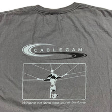 Load image into Gallery viewer, Vintage Y2K NFL Cable Cam Where no lens has gone before promo tee (XXL)