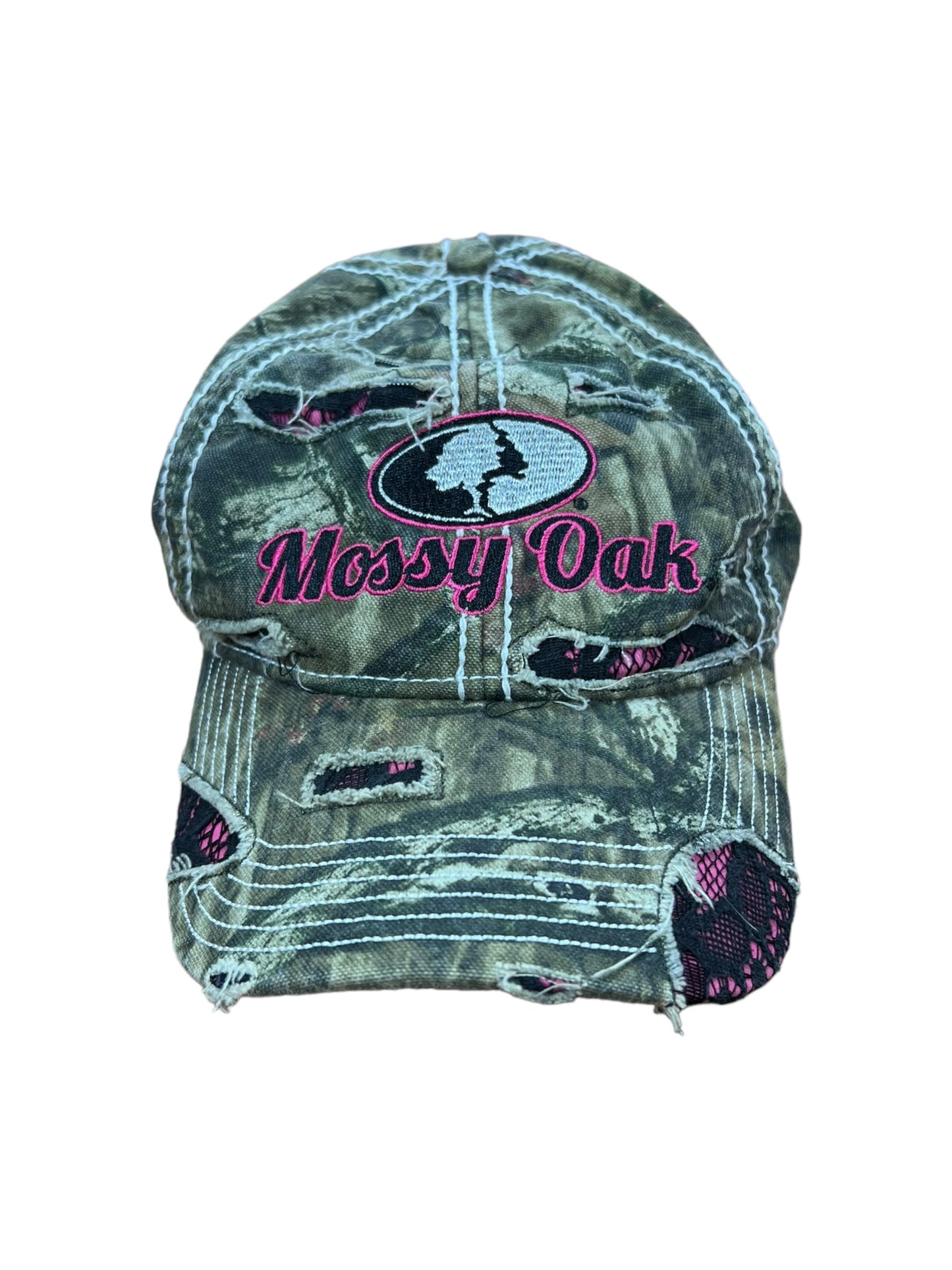 Vintage Y2K Mossy Oak camo women’s StrapBack hat