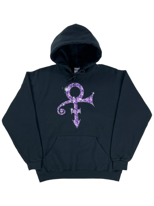 Vintage Y2K Jerzees Prince Love Symbol hoodie (L)