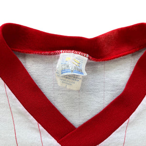 Vintage 90s Philadelphia Phillies MLB striped jersey tee (M)