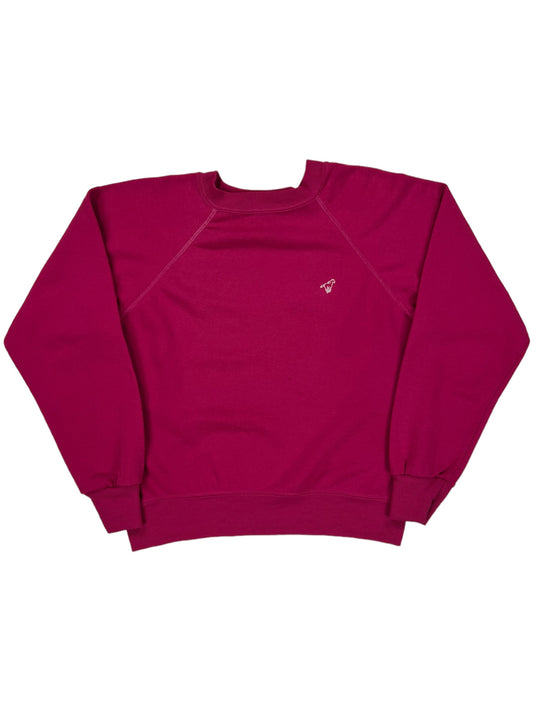 Vintage 80s Wrangler pink crewneck (M)