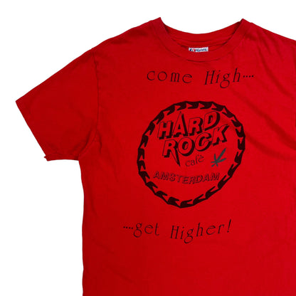 Vintage 80s Hard Rock Amsterdam get higher tee (M)