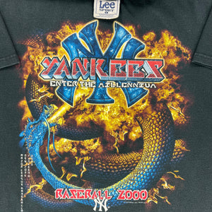Vintage 2000 Lee New York NY Yankees year of the dragon MLB tee (L)