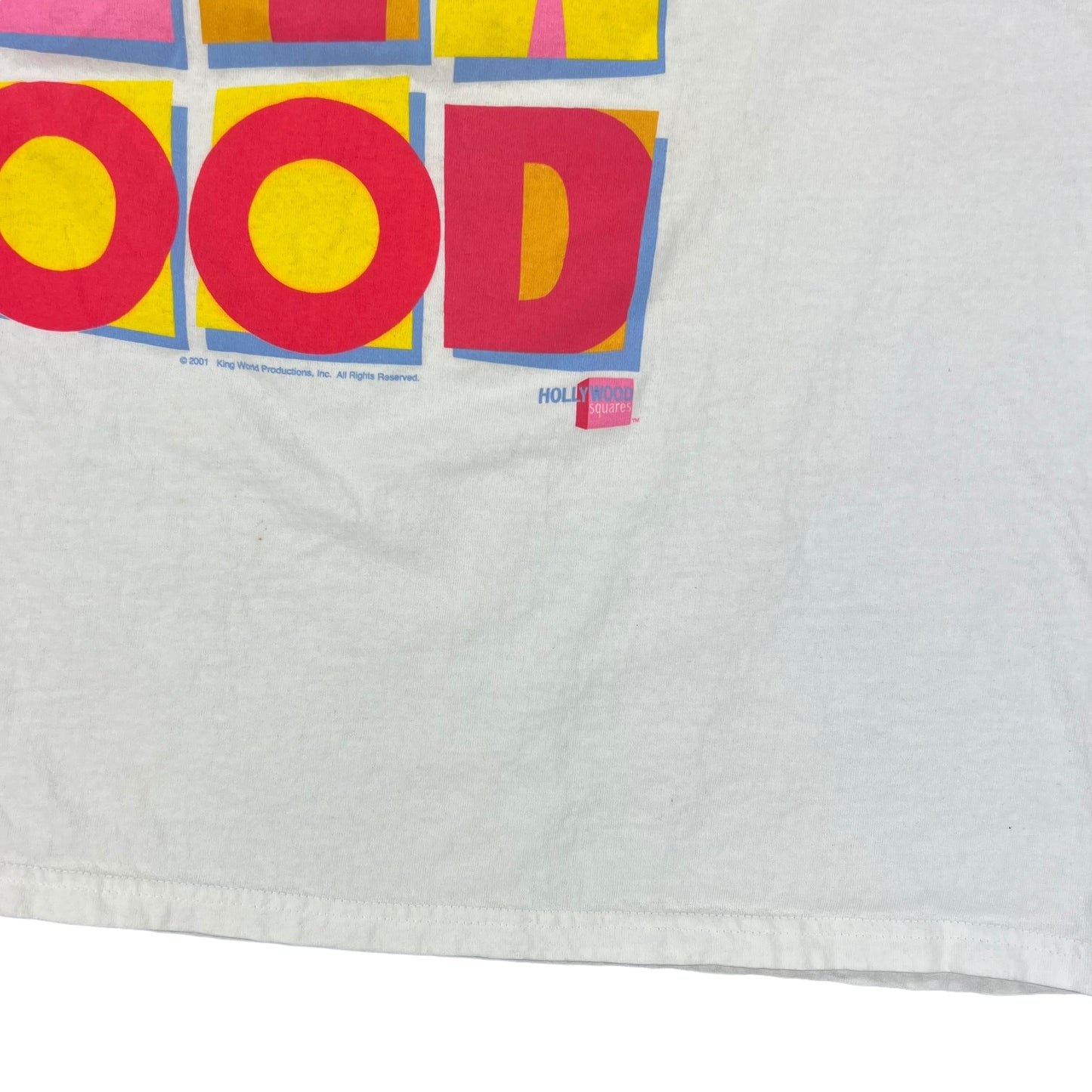Vintage 2001 Hollywood Squares game show tee (XL)