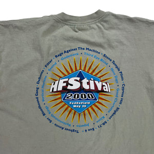 Vintage 2000 HFStival Rage Against The Machine Deftones Cypress Hill festival tee (XL)