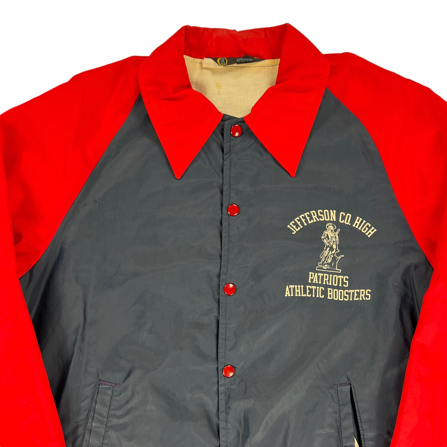 Vintage 60s Champion running man Jefferson Co High trainer jacket (M)