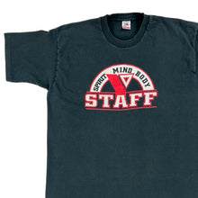 Load image into Gallery viewer, Vintage 90s Fruit of the Loom YMCA Staff Mind Body Spirit Springfield College tee (XL)