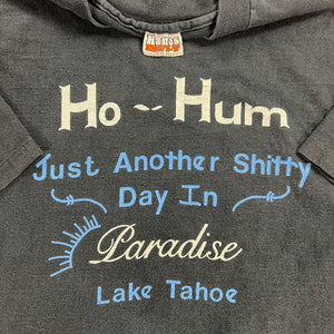 Vintage 80s Hanes Just Another shitty day in Paradise tee (L/XL)