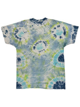 Load image into Gallery viewer, Vintage 80s Fruit of the loom spiral tie dye trippy tee (L)