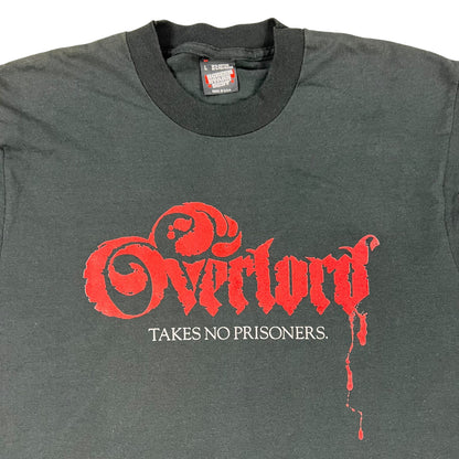 Vintage 90s Overlord Takes No Prisoners movie tee (M)