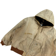 Load image into Gallery viewer, Vintage 80s Carhartt thrashed work wear full zip lined jacket (XL)