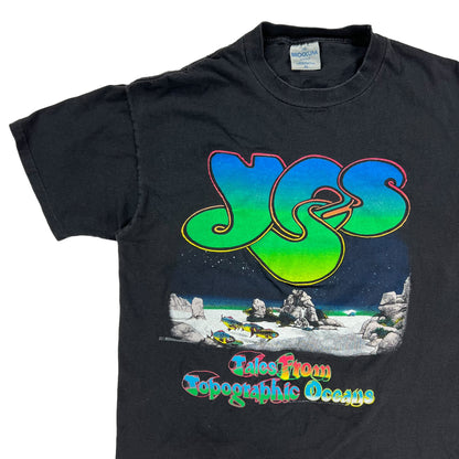 Vintage 1991 Brockum YES Union tour band tee (L)