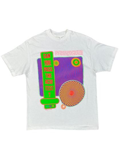 Vintage 1991 Can You Pass The Acid Test? Merry Pranksters tee (L)