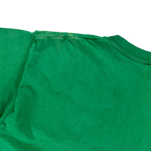 Vintage 70s Nike pin wheel swoosh logo faded green tee (M)