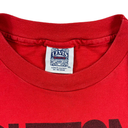 Vintage 90s Levi’s 501 Button your fly tee (XL)