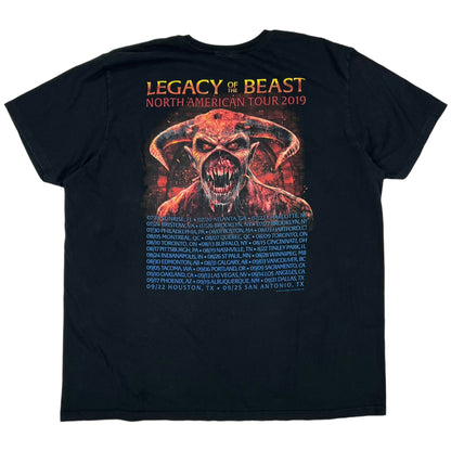 2019 Iron Maiden Legacy of the Beast band tour tee (XXL)