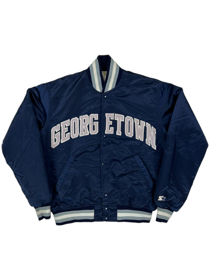 Vintage 90s Starter Georgetown university satin jacket (M)