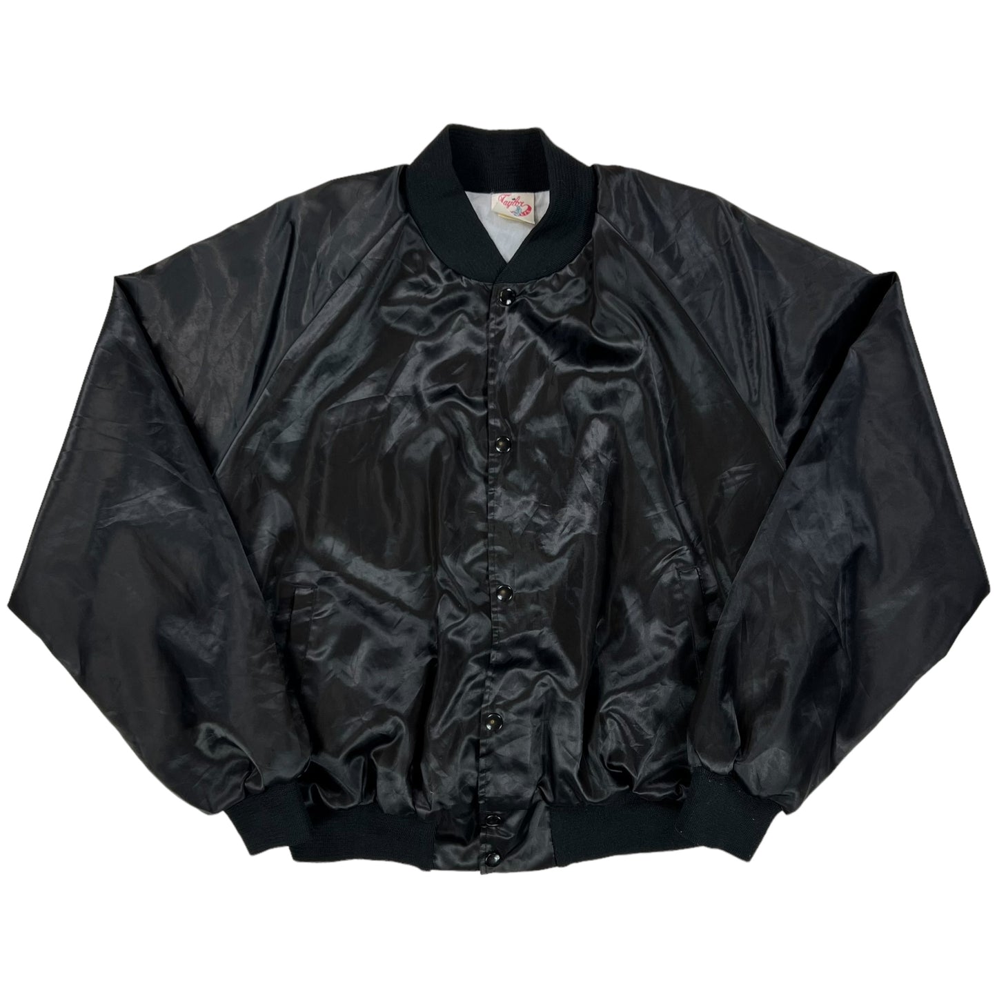 Vintage 90s Smith & Wesson gun satin jacket (XL)