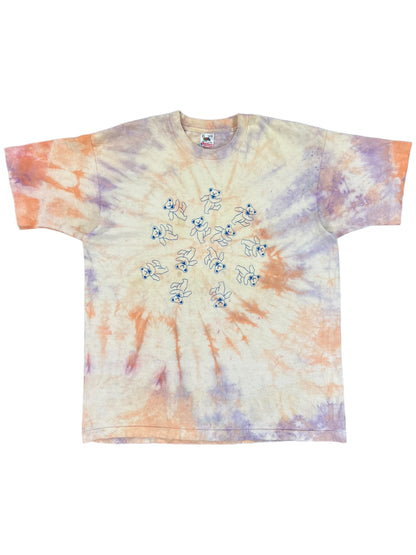 Vintage 1992 Grateful Dead marching bears tie dye NJ district tee (XL)