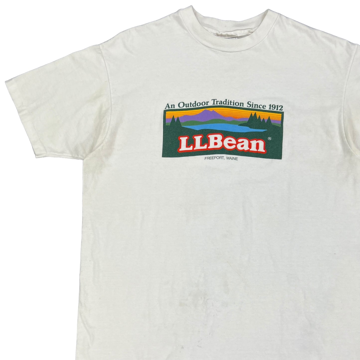 Vintage 80s L.L. Bean logo tee (XL)