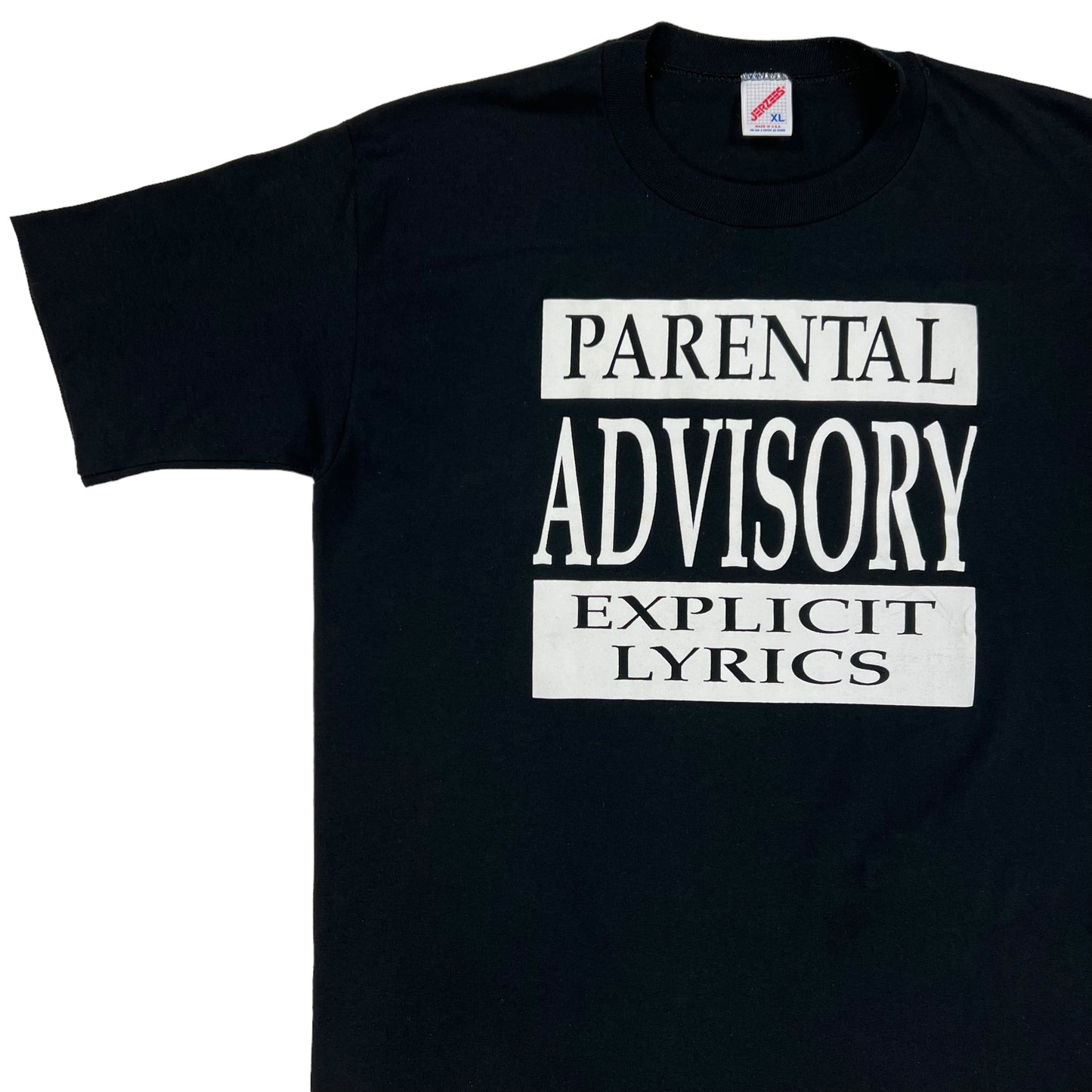 Vintage 90s Parental Advisory Explicit Lyrics tee (XL)