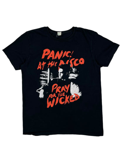 Y2K Panic! At The Disco Pray For The Wicked Band tee (M)