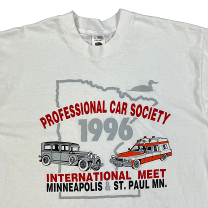 Vintage 1996 Minnesota Professional Car society tee (L)